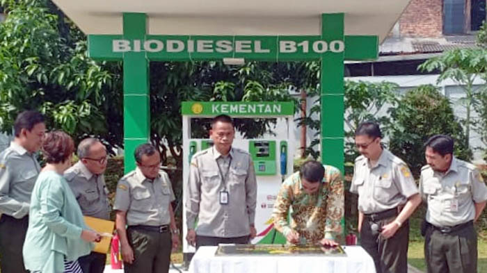 Kendaraan Bermotor, Rakor Balittri Kementan dengan KemenESDM Bahas B100